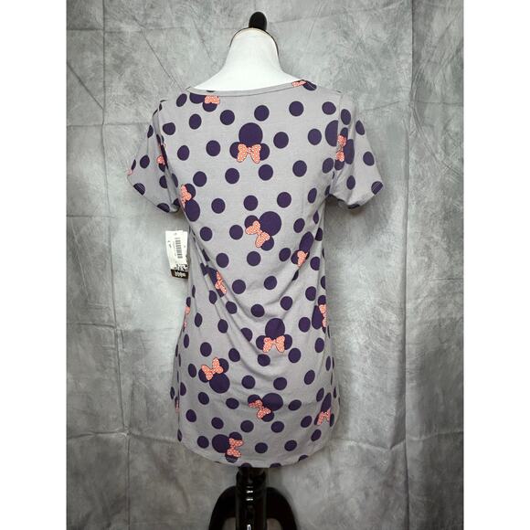 NWT Disney Top LulaRoe Classic T Women XS Minnie Mouse Comfort Whimsical - Picture 2 of 8